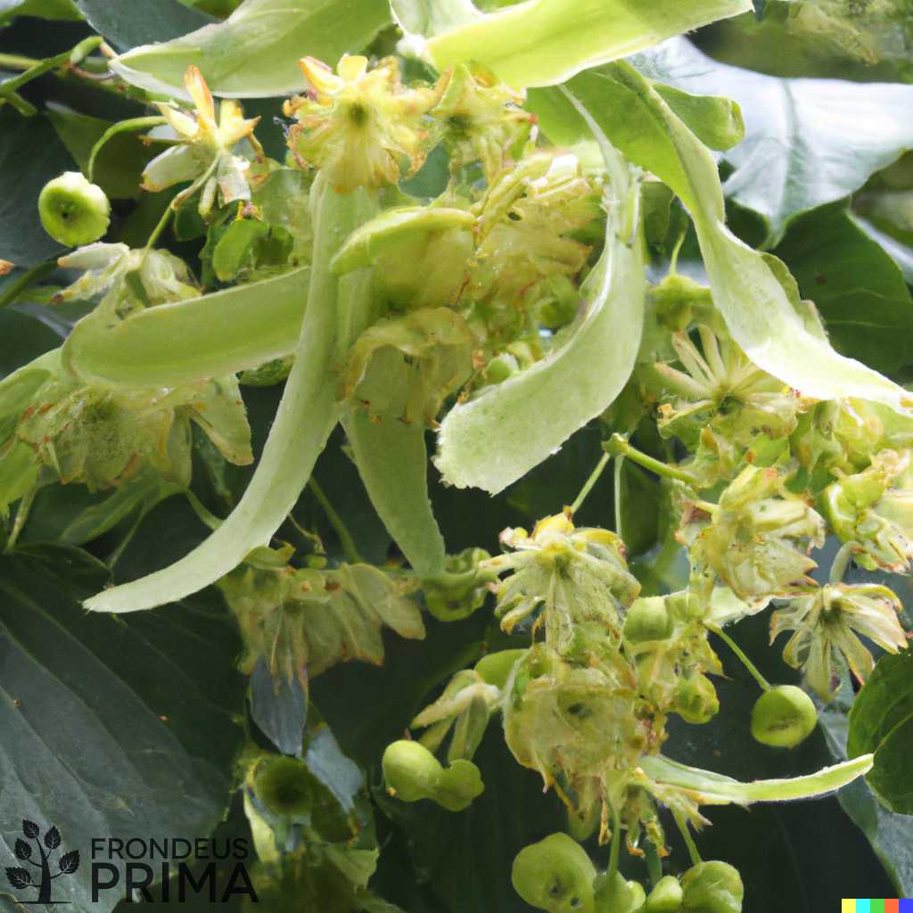 Small-leaved linden seedlings