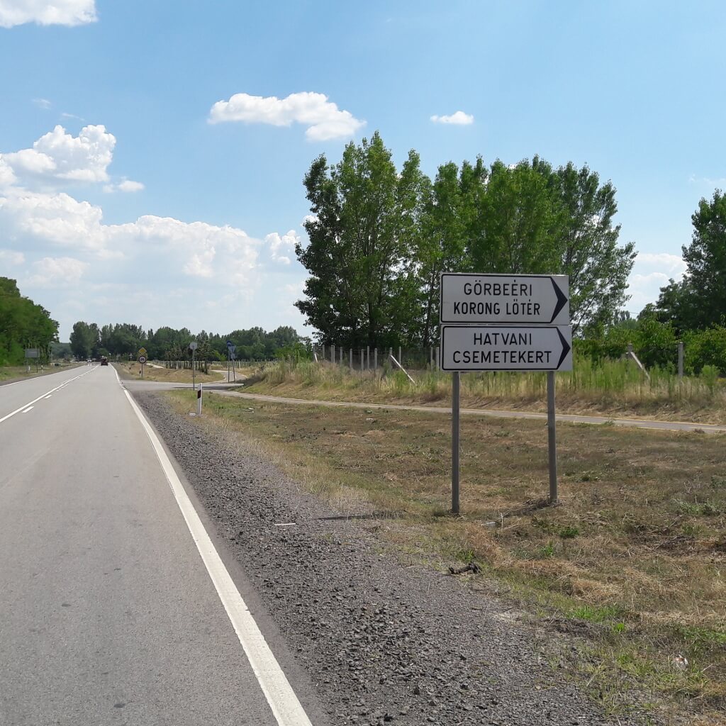 32-es út csemetekerti elágazás 